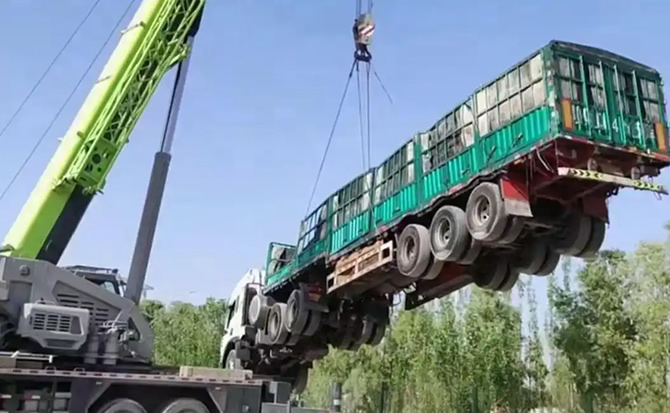 措勤道路脱困救援案例